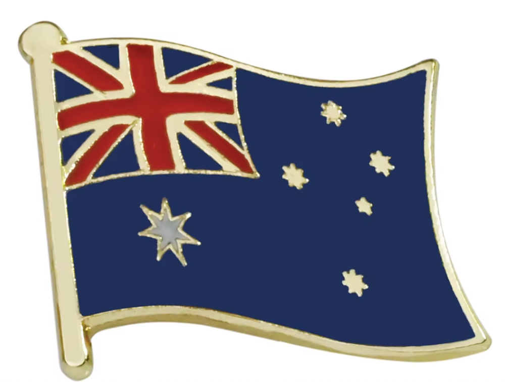 Pin Bandera Australia