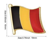 Cargar imagen en el visor de la galería, Pin Bandera Belgica
