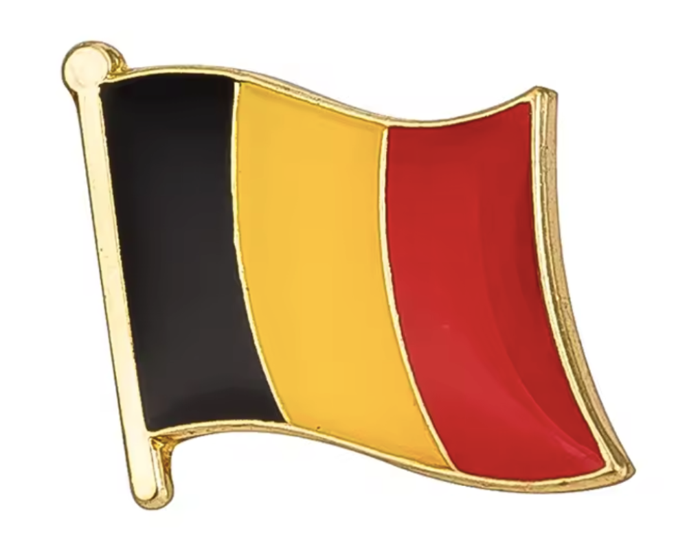 Pin Bandera Belgica