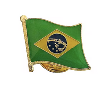 Cargar imagen en el visor de la galería, Pin Bandera Brasil
