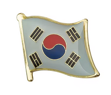 Cargar imagen en el visor de la galería, Pin Bandera Corea del Sur
