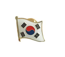 Cargar imagen en el visor de la galería, Pin Bandera Corea del Sur
