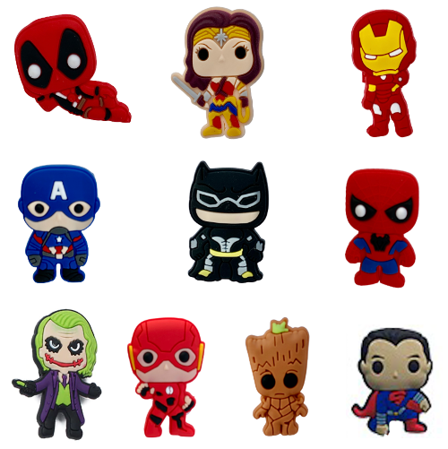 Decorativo Superheroes 6mm