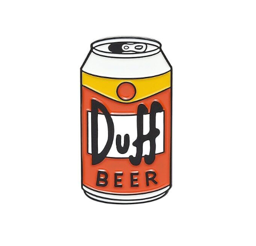 Pin Duff Beer