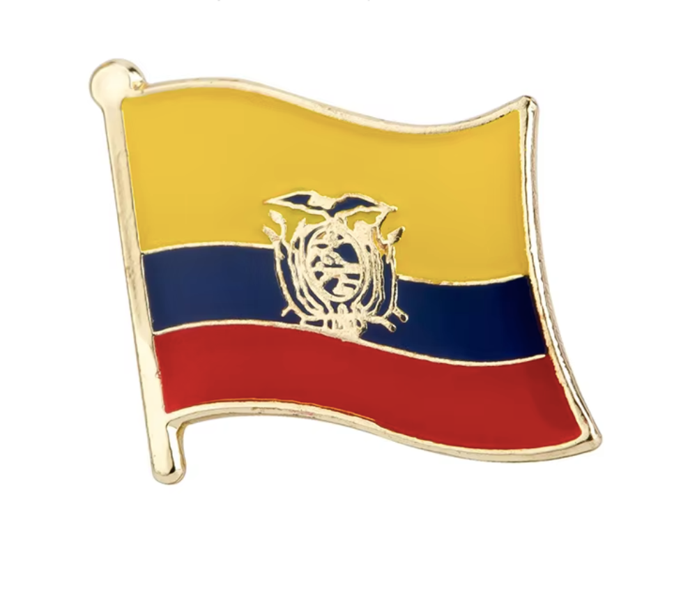 Pin Bandera Ecuador