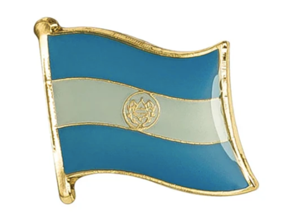 Pin Bandera El Salvador