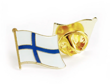 Cargar imagen en el visor de la galería, Pin Bandera Finlandia
