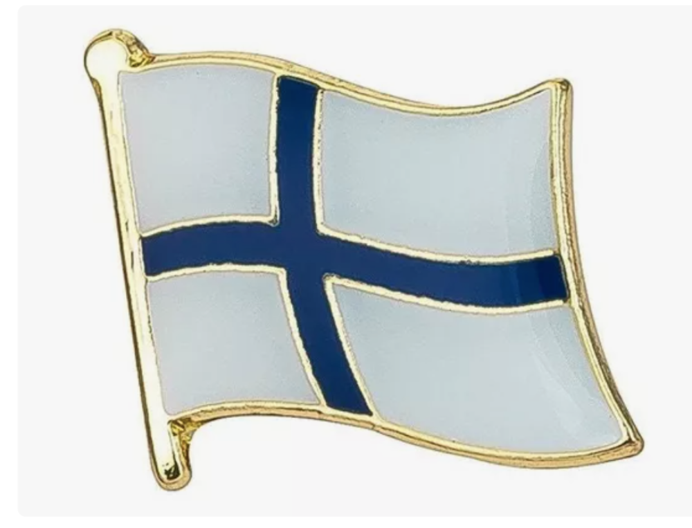 Pin Bandera Finlandia