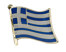 Cargar imagen en el visor de la galería, Pin Bandera Grecia
