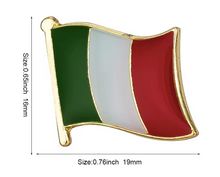 Cargar imagen en el visor de la galería, Pin Bandera Italia
