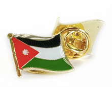 Cargar imagen en el visor de la galería, Pin Bandera Jordania
