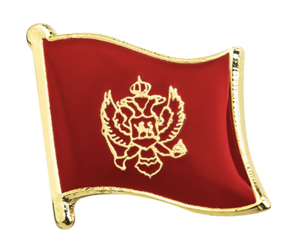 Pin Bandera Montenegro