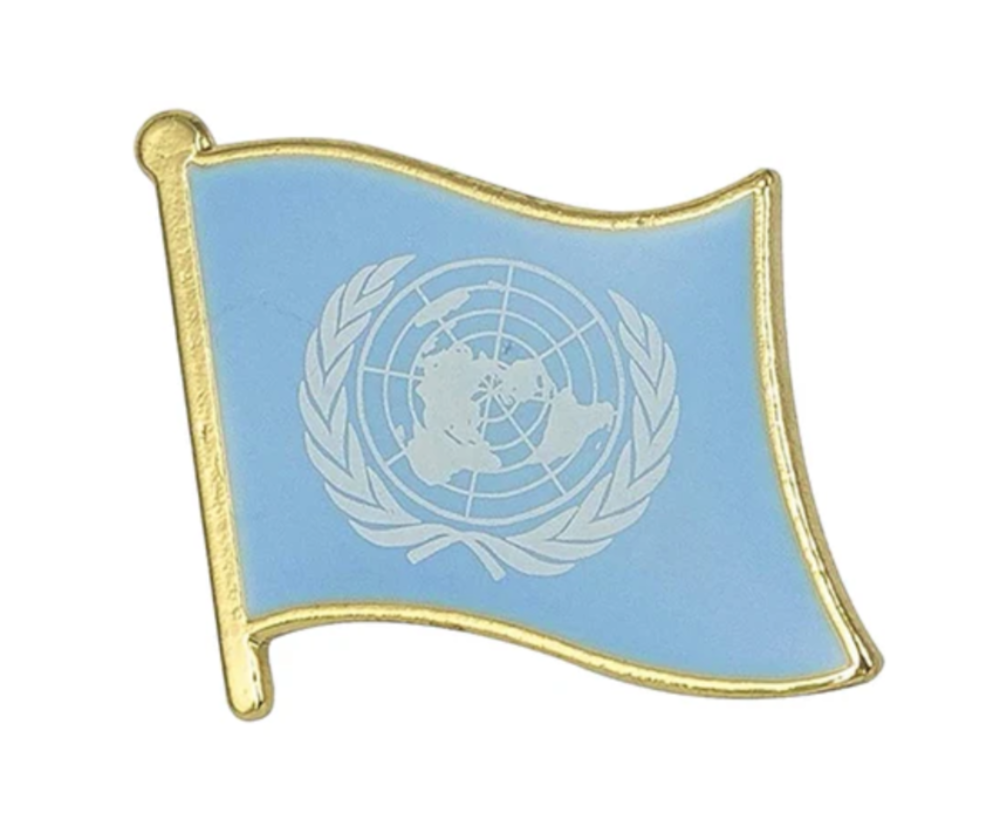 Pin Bandera Naciones Unidas