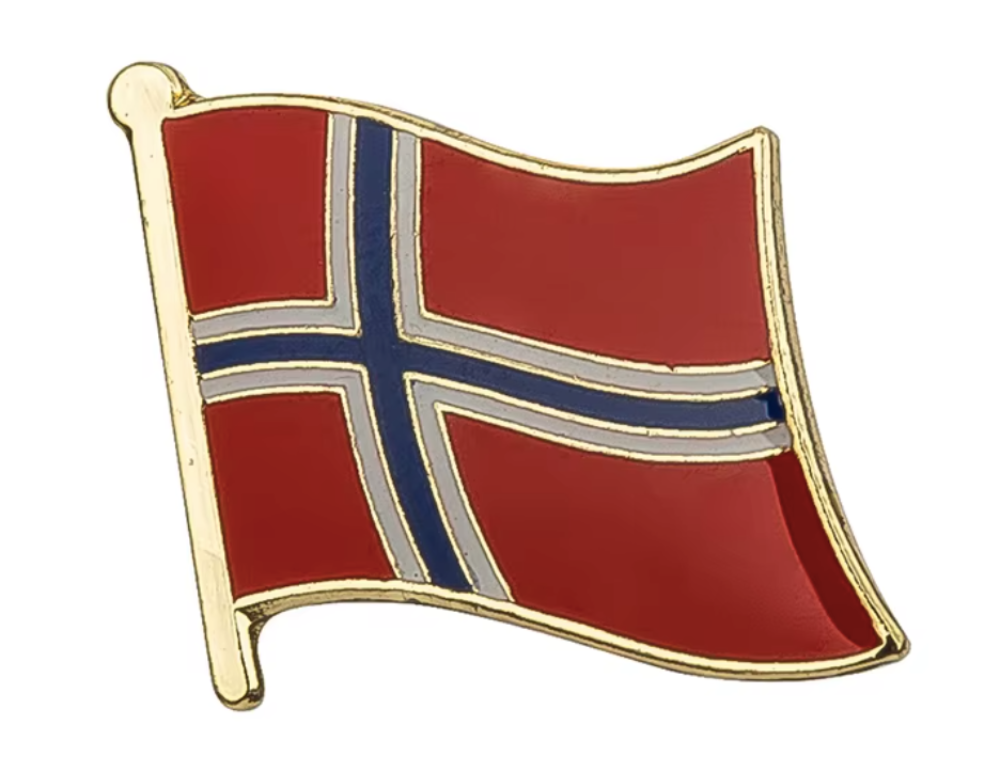 Pin Bandera Noruega