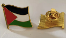 Cargar imagen en el visor de la galería, Pin Bandera Palestina
