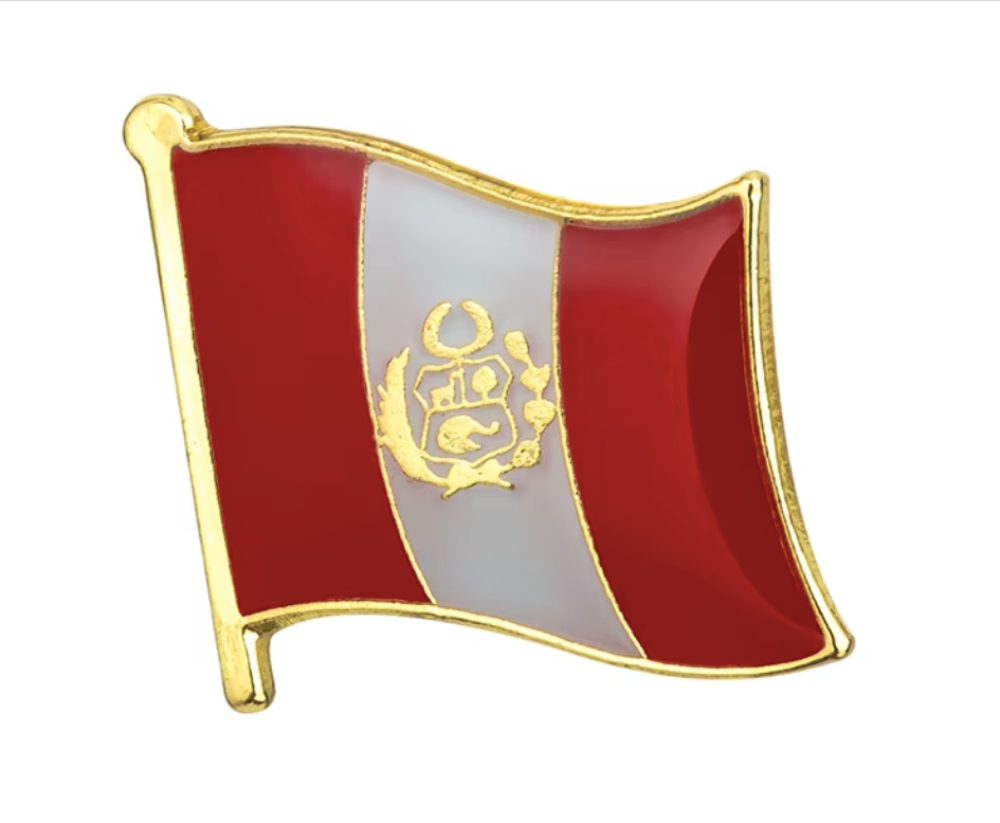 Pin Bandera Peru