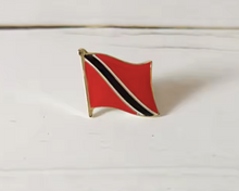 Cargar imagen en el visor de la galería, Pin Bandera Trinidad y Tobago
