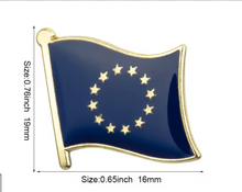 Cargar imagen en el visor de la galería, Pin Bandera Union Europea
