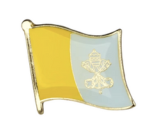 Cargar imagen en el visor de la galería, Pin Bandera Vaticano
