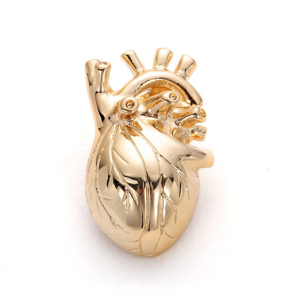 Pin Corazón 3D Oro