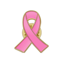 Cargar imagen en el visor de la galería, Pin lazo rosa lucha contra el cancer de mama
