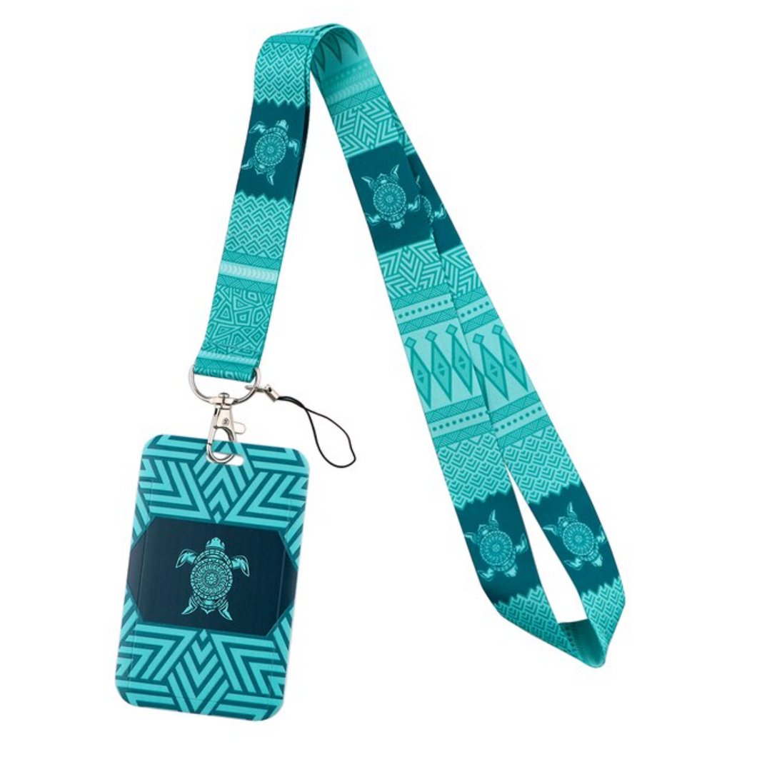 Lanyard y Porta credencial Tortuga